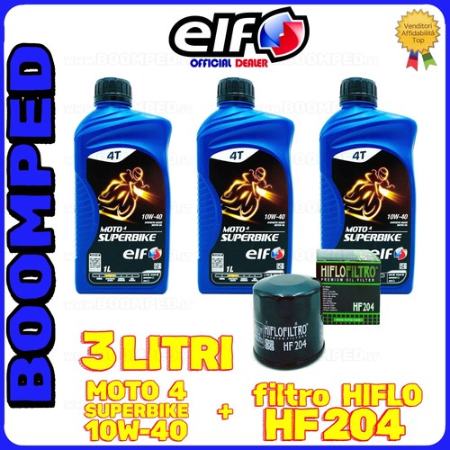 Kit tagliando olio elf moto4 - tagliando,