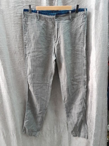 Pantalone uomo sisley lino - pantalone, 80