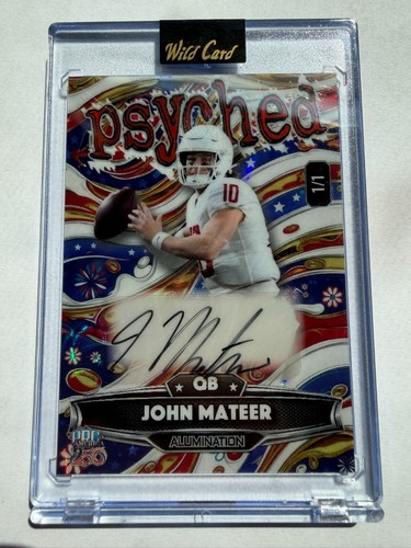 John mateer auto psyched - mateer,
