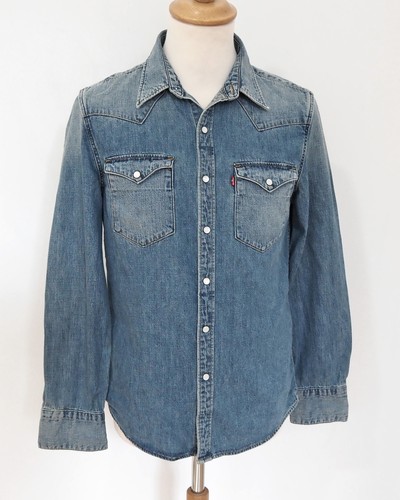 Camicia jeans uomo levi - camicia,