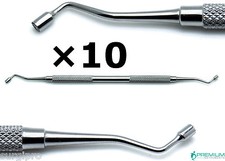 10x Tappo seghettato dentale