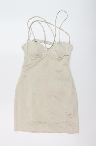 Zara donna poliestere oro - , mini