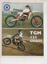 advertising TEST MOTO TGM 125 CROSS 1979 MOTOITALIANE MOTOCROSS EPOCA VINTAGE MX