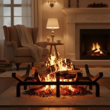 Scaffale salvaspazio per legna