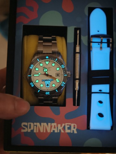 Spinnaker doodlebob watch - watch, me
