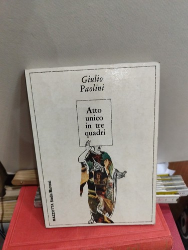 Giulio paolini atto unico - giulio,