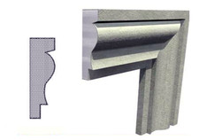 10 PEZZI CORNICE PROFILO