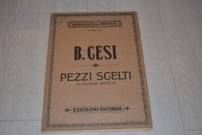 BENIAMINO CESI - PEZZI SCELTI DI AUTORI ANTICHI PER PIANOFORTE -SERIE V-RICORDI