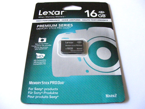 16gb memory stick pro - memory,