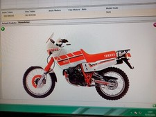 KIT ADESIVI YAMAHA XT 600Z TENERE' 1988 1990  ORIGINALI NUOVI VEDI LISTA