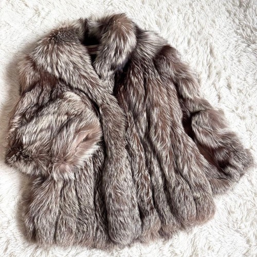 Cappotto pelliccia volpe - cappotto, di