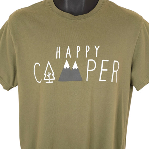 Shirt happy camper uomo - t-shirt,