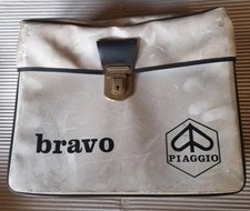 Piaggio Borsa laterale semi rigida Ciclomotore Bravo Col.bianco/nero