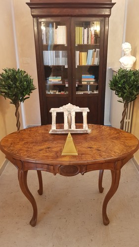 Libreria antica mogano - libreria,