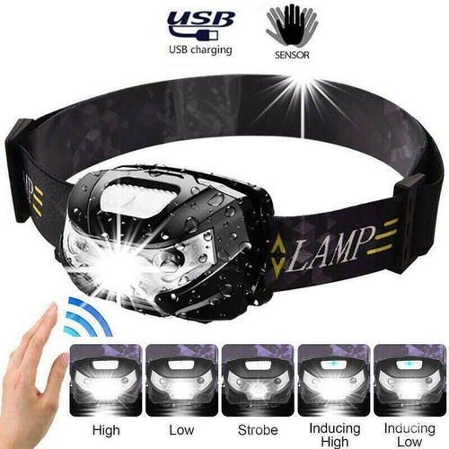 Torcia led head light usb - head,