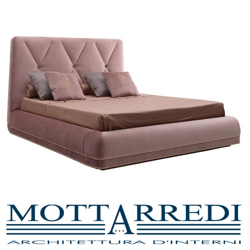 Letto rivestito tessuto o - rivestito,