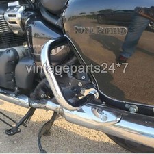 Adatto Per Royal Enfield Super Meteor 650 Protezione Per Borse In Acciaio, Cromo