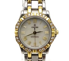 Orologio CONCORD Donna Saratoga SL Acciaio Inox e Oro 18K/Diamante 16-36-275