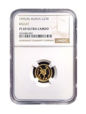 Moneta Oro 25 Rubli URSS -