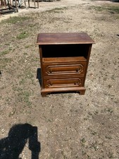 COMODINO O MOBILETTO DUE CASSETTI VANO A GIORNO ANNI 60