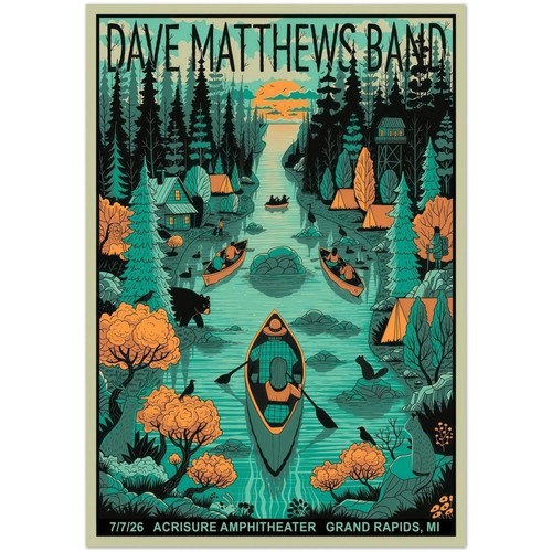 Poster dave matthews band - matthews,