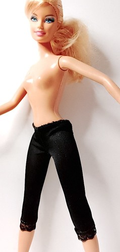 B1052 barbie 80s leggings - -,
