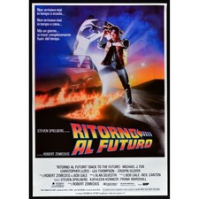 manifesto RITORNO AL FUTURO michael j. fox steven spielberg cinema poster W96