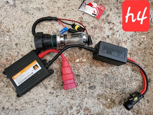 Kit 6000k 35w fari xeno - h4,