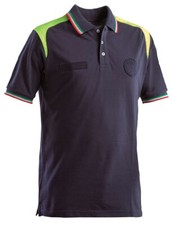 POLO TRICOLORE PROTEZIONE CIVILE MAGLIA IN COTONE 100% piquet MADE IN ITALY