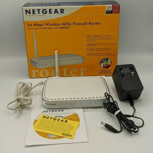 Netgear dg834g adsl router - dg834g,