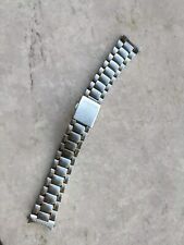 80s SEIKO VINTAGE WATCH STEEL GOLD BRACELET BRACCIALE OROLOGIO UHREN END 19mm