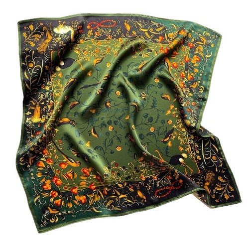 Sciarpa quadrata donna 100%