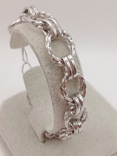 Bracciale anelli catena - , maglie