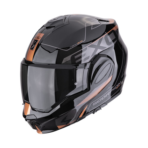 Casco modulare reversibile