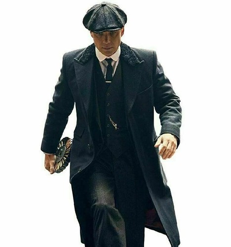 Trench lungo uomo peaky - trench,