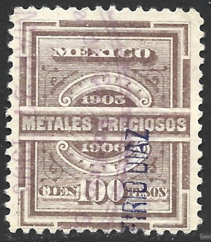 Mexico 1905 metales preciosos - mexico,