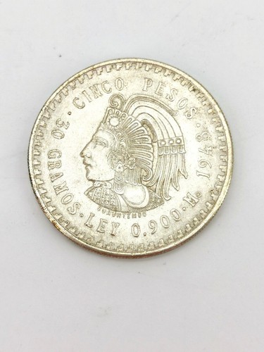 Moneta pesos messico 1948 - moneta,