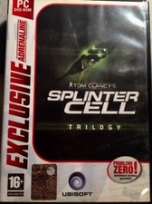 Tom Clancy's Splinter Cell Trilogy Ubisoft 2003 3 Pc Dvd-Rom Exclusive Adrenalin