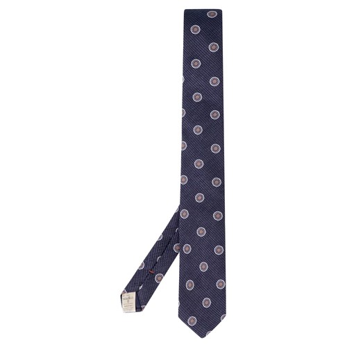 Altea cravatta blu con pois - blu,