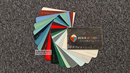 Campioni colori buick 1953 - campioni,