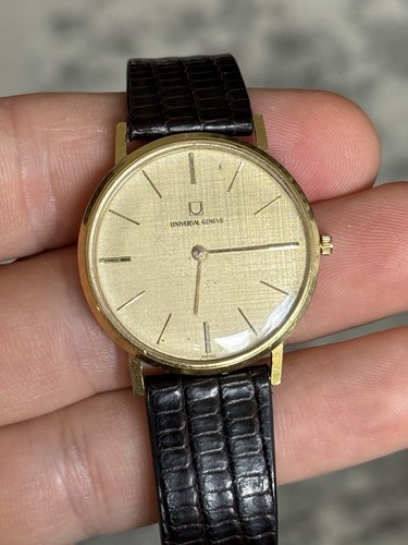 Vintage universal geneve 18k - vintage,