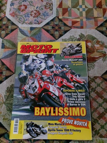 Rivista motosprint 40 del - rivista,