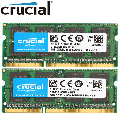Crucial ddr3l gb 1600 - crucial,