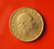 200 LIRE 1978 ERRORE - MEZZALUNA IN INCUSO SOTTO AL COLLO AL DRITTO [H260]