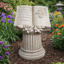 Large angel garden memorial - large,