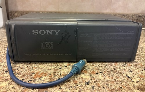 Sony cdx a20 disc jockey - sony, cd