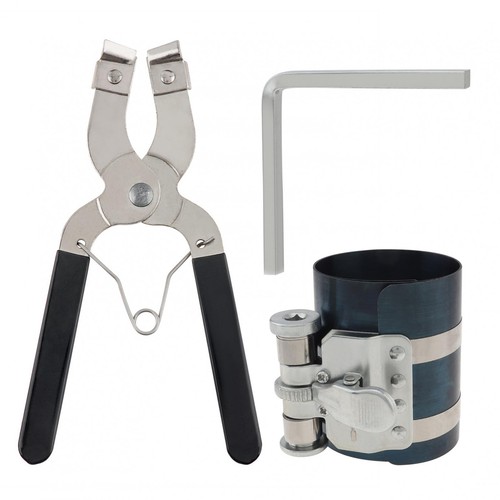 Piston ring compressor tool - piston,