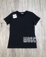 T shirt Moschino nera età 10