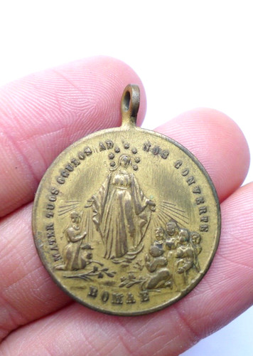 Antica medaglia devozionale - medaglia,