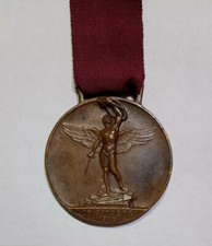 WWI - REGIO ESERCITO - GENIO MILITARE (1925) Bronzo / fettuccia consona